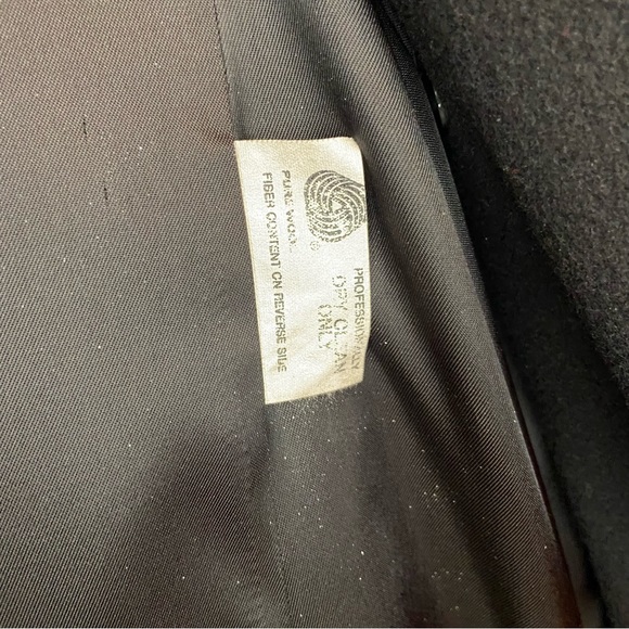 Mackintosh Wool Long peacoat womans size 8 / medium - Picture 8 of 14